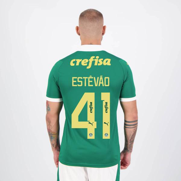 Imagem de Camisa Puma Palmeiras I 2024 41 Estêvão