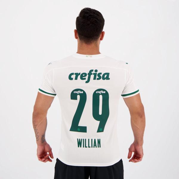 Imagem de Camisa Puma Palmeiras II 2020 29 Willian