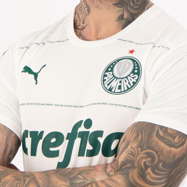 Imagem de Camisa Puma Palmeiras II 2022 Pelé Eterno