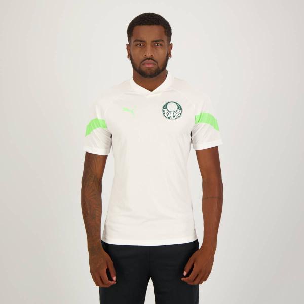 Imagem de Camisa Puma Palmeiras Treino 2023 Branca