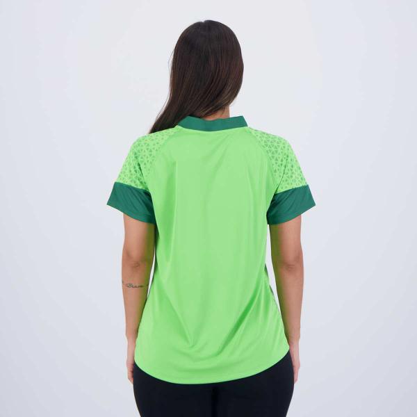 Imagem de Camisa Puma Palmeiras Treino 2024 Feminina Verde