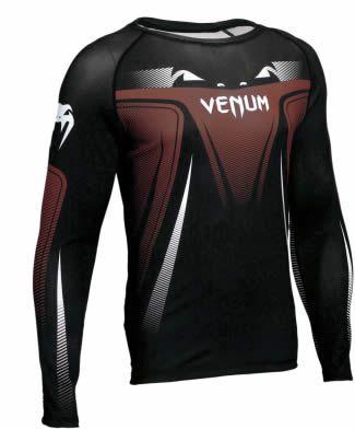 Imagem de Camisa Rash Guard Lycra Manga Longa 3.0 - Marrom - Venum