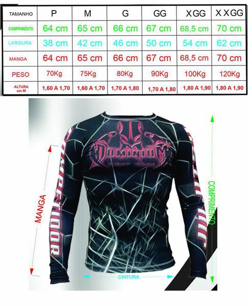 Camisa Rash Guard - Manga Longa - Marrom - Dominium Imagem de Camisa Rash Guard - Manga Longa - Marrom - Dominium