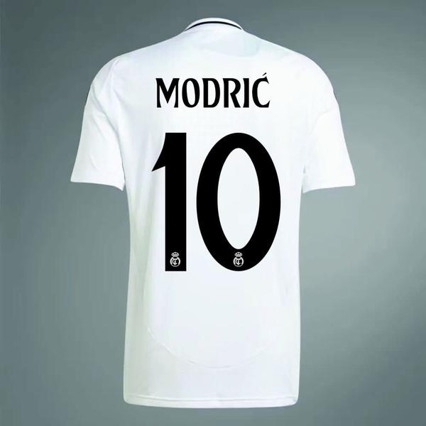 Imagem de Camisa Real Madrid I Adidas 24/25 Modric 10 Branca