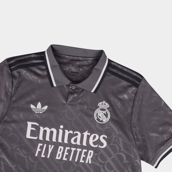 Camisa Real Madrid Third 24/25 s/n Torcedor Adidas Masculina Imagem de Camisa Real Madrid Third 24/25 s/n Torcedor Adidas Masculina