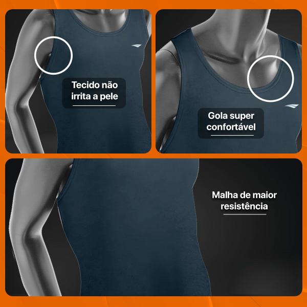 Imagem de Camisa Regata Penalty X Fit Original Esportiva Chumbo Tam M