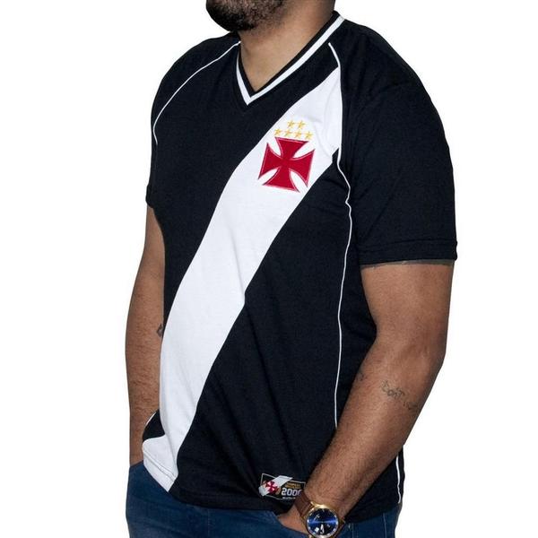 Imagem de Camisa Retrô Masculina Vasco Da Gama 2000 Brasileiro