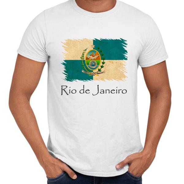 Imagem de Camisa Rio de Janeiro Bandeira Brasil Estado