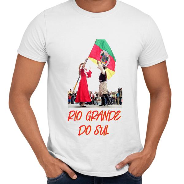 Imagem de Camisa Rio Grande do Sul Gaúcho Bandeira