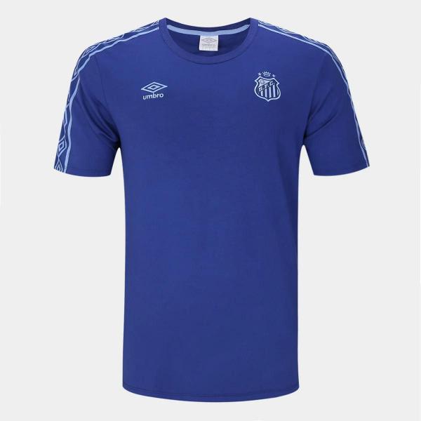 Imagem de Camisa Santos 24/25 s/n Concentração Umbro Masculina - Marinho