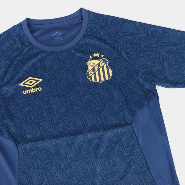 Imagem de Camisa Santos 24/25 s/n Treino Umbro Masculina - Marinho