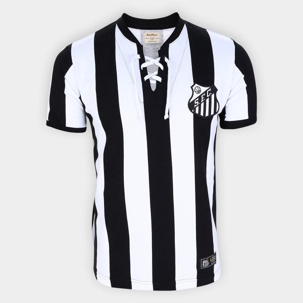 Camisa Santos Cordinha Retrô Mania Masculina - RetrôMania Camisa Santos Cordinha Retrô Mania Masculina - RetrôMania