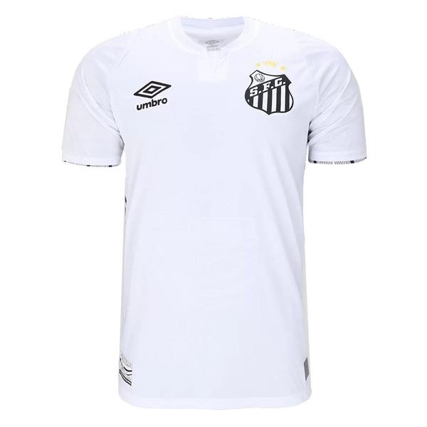 Camisa Santos FC Uniforme 1 2024 Branca Umbro Original Imagem de Camisa Santos FC Uniforme 1 2024 Branca Umbro Original