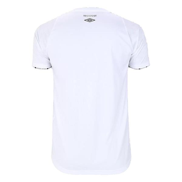 Camisa Santos FC Uniforme 1 2024 Branca Umbro Original Imagem de Camisa Santos FC Uniforme 1 2024 Branca Umbro Original