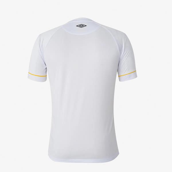 Imagem de Camisa Santos I 23/24 s/n Torcedor Umbro Masculina - Branco+Amarelo