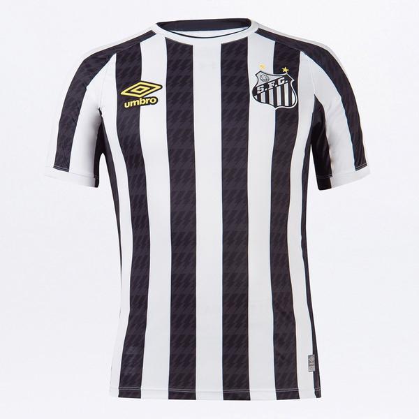 Imagem de Camisa Santos II 21/22 Umbro Masculina - Branco+Preto