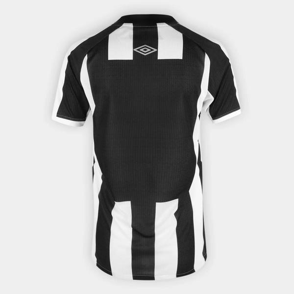 Imagem de Camisa Santos II 22/23 s/n Jogador Umbro Feminina - Preto+Branco