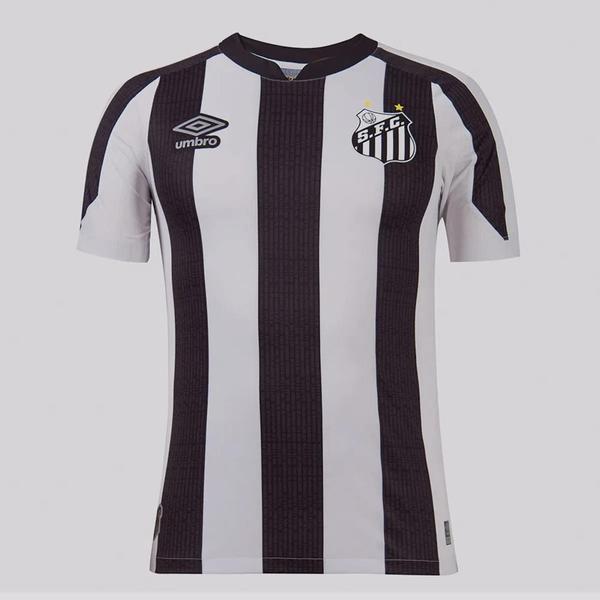 Imagem de Camisa Santos II 22/23 Umbro Masculina - Preto+Branco