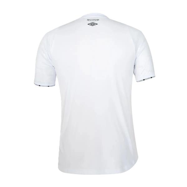 Imagem de Camisa santos oficial 2024 branca i umbro masculina torcedor