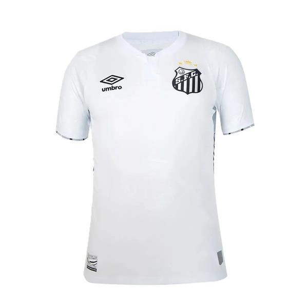 Imagem de Camisa santos oficial 2024 branca i umbro masculina torcedor