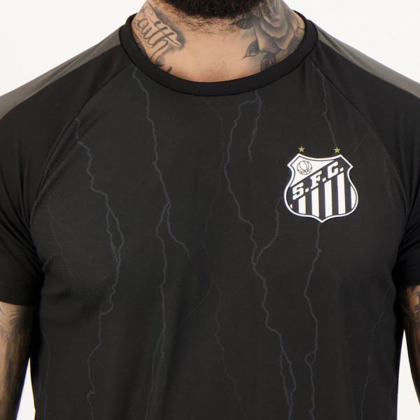 Imagem de Camisa Santos Vein Preta