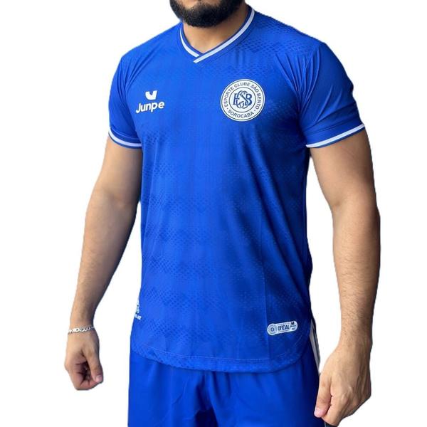 Camisa São Bento I Junpe 2025 Jogador S/Patrocínio Royal Imagem de Camisa São Bento I Junpe 2025 Jogador S/Patrocínio Royal