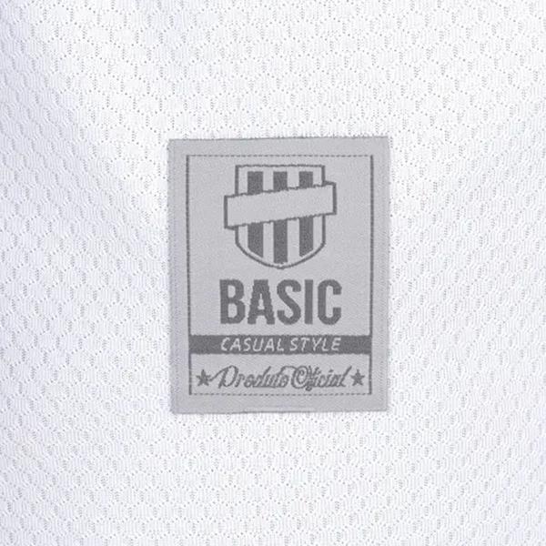 Imagem de Camisa São Paulo Basic BS001 Masculino - Branco e Vermelho