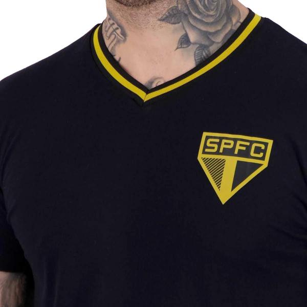 Imagem de Camisa São Paulo Clube Masculina - Preto