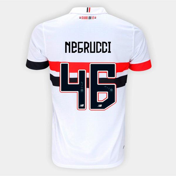 Imagem de Camisa São Paulo I 24/25 Negrucci 46 - Torcedor New Balance Masculina