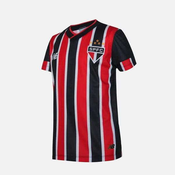 Imagem de Camisa São Paulo II New Balance 24/25 Infantil Listrada