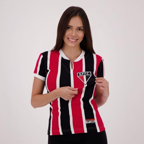 Imagem de Camisa São Paulo Retrô 1971 Paulistão Feminino