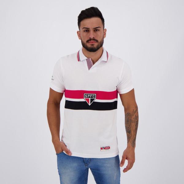 Camisa São Paulo Retrô Bimundial - Retromania Imagem de Camisa São Paulo Retrô Bimundial