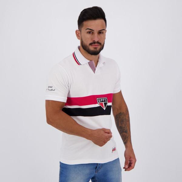 Camisa São Paulo Retrô Bimundial - Retromania Imagem de Camisa São Paulo Retrô Bimundial