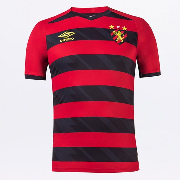 Imagem de Camisa Sport Recife I 21/22 Umbro Masculina - Vermelho+Preto