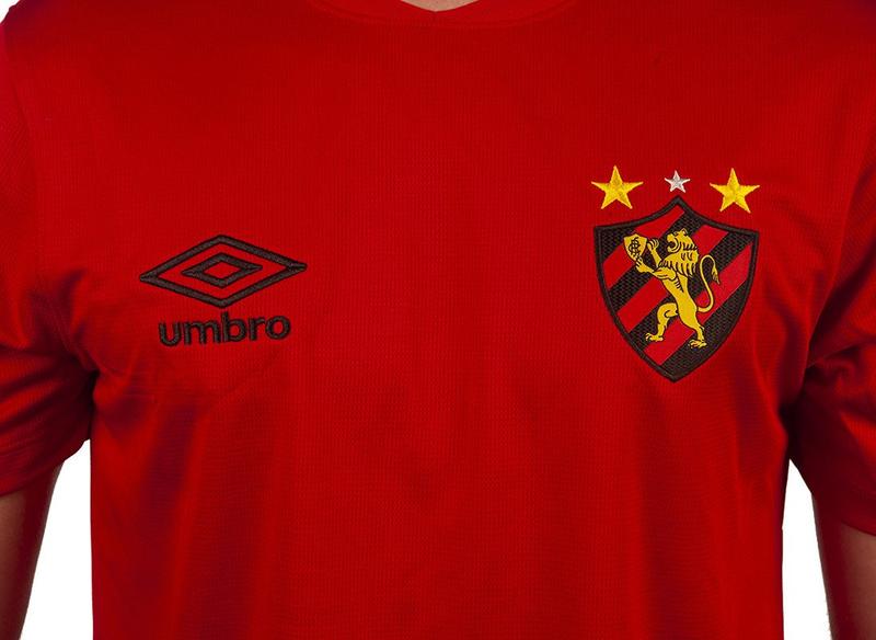 Imagem de Camisa Sport Recife Red Masculina Umbro Basic 2 Original