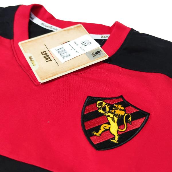 Imagem de Camisa Sport Recife Retro 1987 Campeão Brasileiro - Masculino