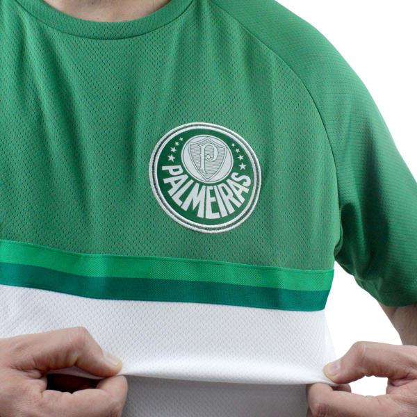 Imagem de Camisa SPR Palmeiras Strong Verde e Branca - Masculina