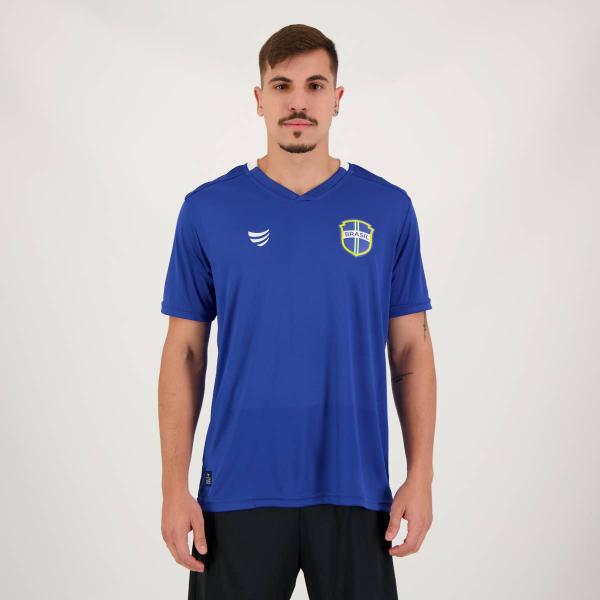 Camisa Super Bolla Copa Prata Brasil Azul Imagem de Camisa Super Bolla Copa Prata Brasil Azul