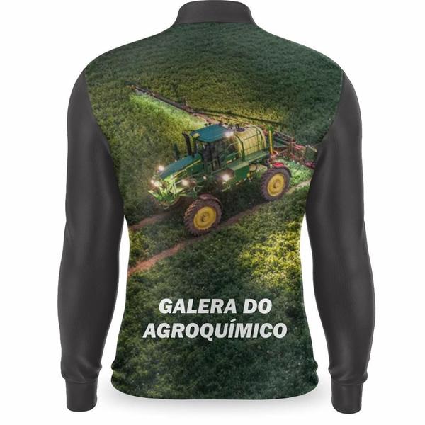 Imagem de Camisa Térmica Agro Camiseta Tecnico Poliéster Manga Longa Agricola Proteção Solar UV50