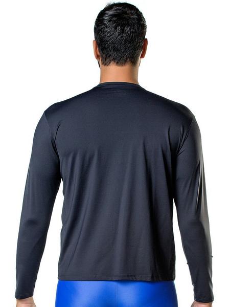 Imagem de Camisa Térmica Elite Plus Size Ciclismo Comfort UV 50 Japan Cup Cycle Masculino - Preto