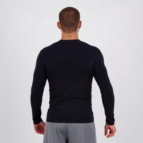 Camisa Térmica Lupo Proteção UV Preta Imagem de Camisa Térmica Lupo Proteção UV Preta
