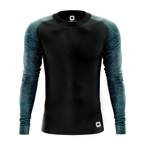 Imagem de Camisa Térmica Masculina DryFit Anti Suor Proteção UV50