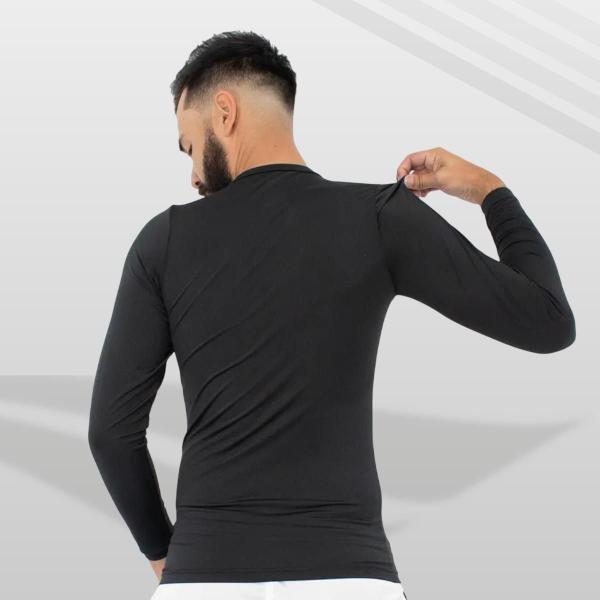 Imagem de Camisa Térmica Masculina Proteção UV+ Penalty Manga Longa Blusa Térmica Masculina