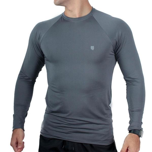 Camisa Térmica Masculina UV Segunda Pele Protação Solar 50+ Manga Longa Dry Fit - Make Peace Imagem de Camisa Térmica Masculina UV Segunda Pele Protação Solar 50+ Manga Longa Dry Fit