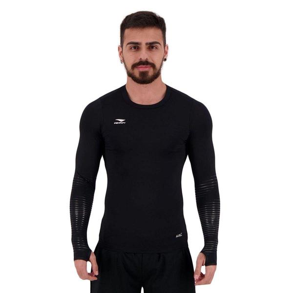 Camisa Térmica Penalty Delta Pro X Masculina - Preto Imagem de Camisa Térmica Penalty Delta Pro X Masculina - Preto