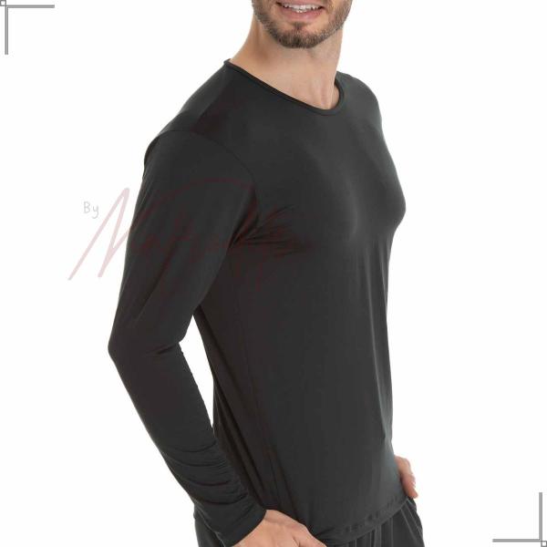 Imagem de Camisa Térmica Proteção Solar Uv 99% Frio E Calor Masculina