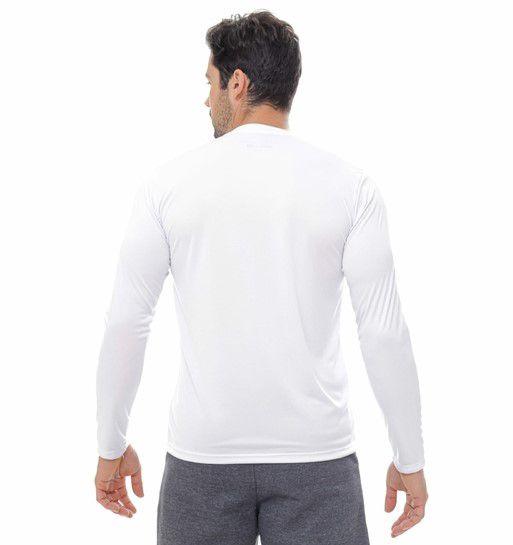 Imagem de Camisa térmica segunda pele proteção uv50 dry slim laycra unissex masculino feminino infantil juvenil