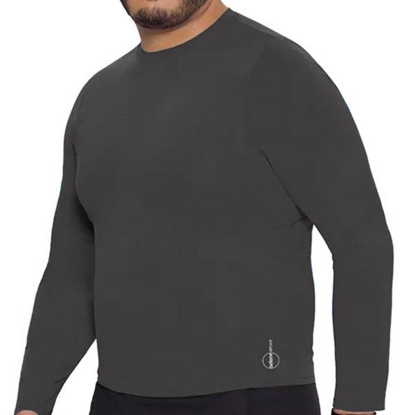 Imagem de Camisa Térmica Selene Proteção UV50+ Plus Size Masculina