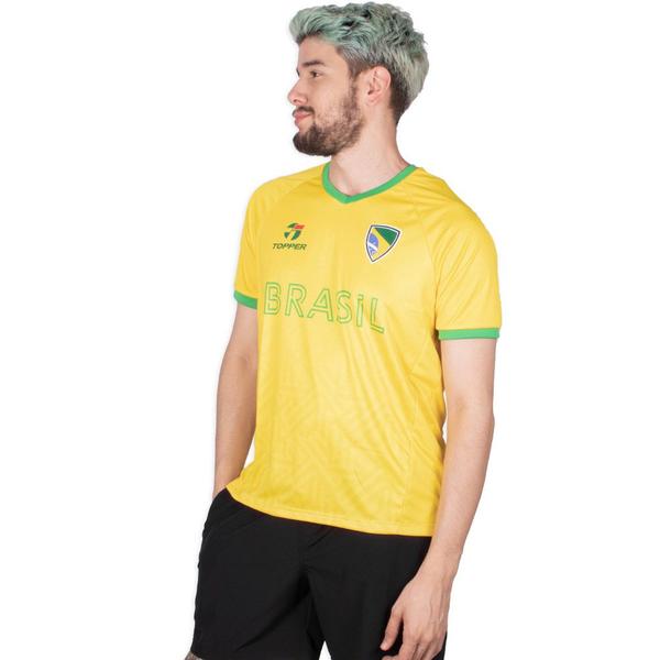 Imagem de Camisa Topper Brasil I Amarelo