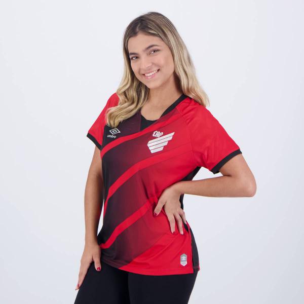 Camisa Umbro Athletico Paranaense I 2020 Feminina Camisa de Time Magazine Ezu